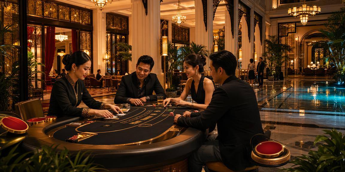 Meja Live Casino dengan Dealer Sebenar